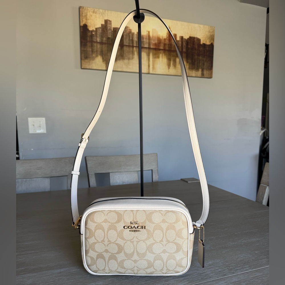 COACH “Jamie” Signature Camera Crossbody NWT